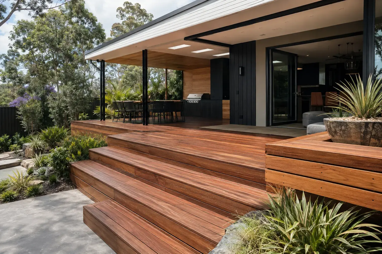Concept example of Decking