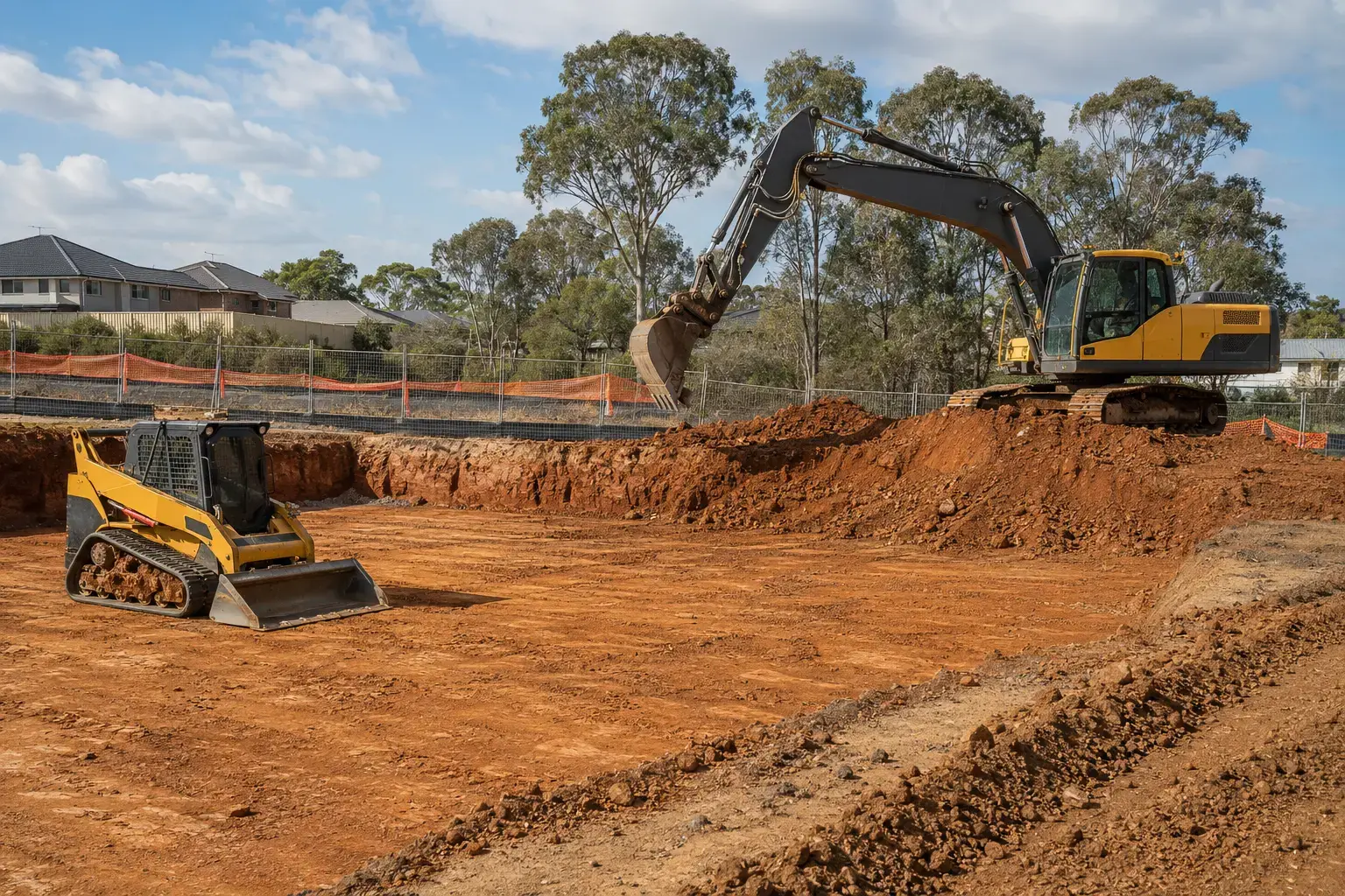 Concept example of Excavation & Earthworks